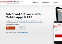 Ejobsitesoftware.com Job Board Software awarded 5 Stars