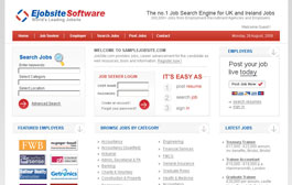 Free Job Board PSD Templates