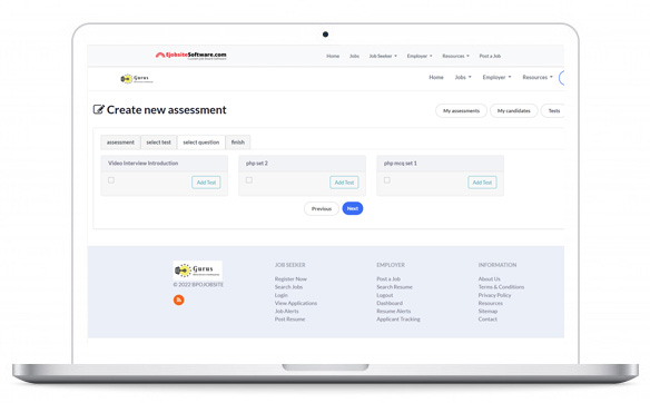 Job Board software Themes Screenshot2
