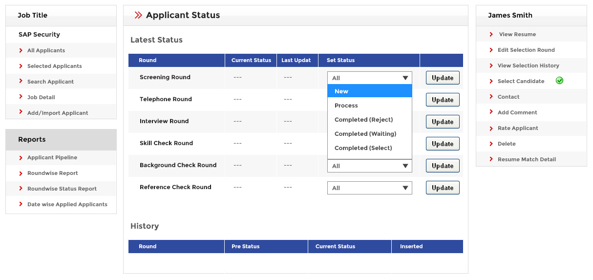 Applicant Tracking System