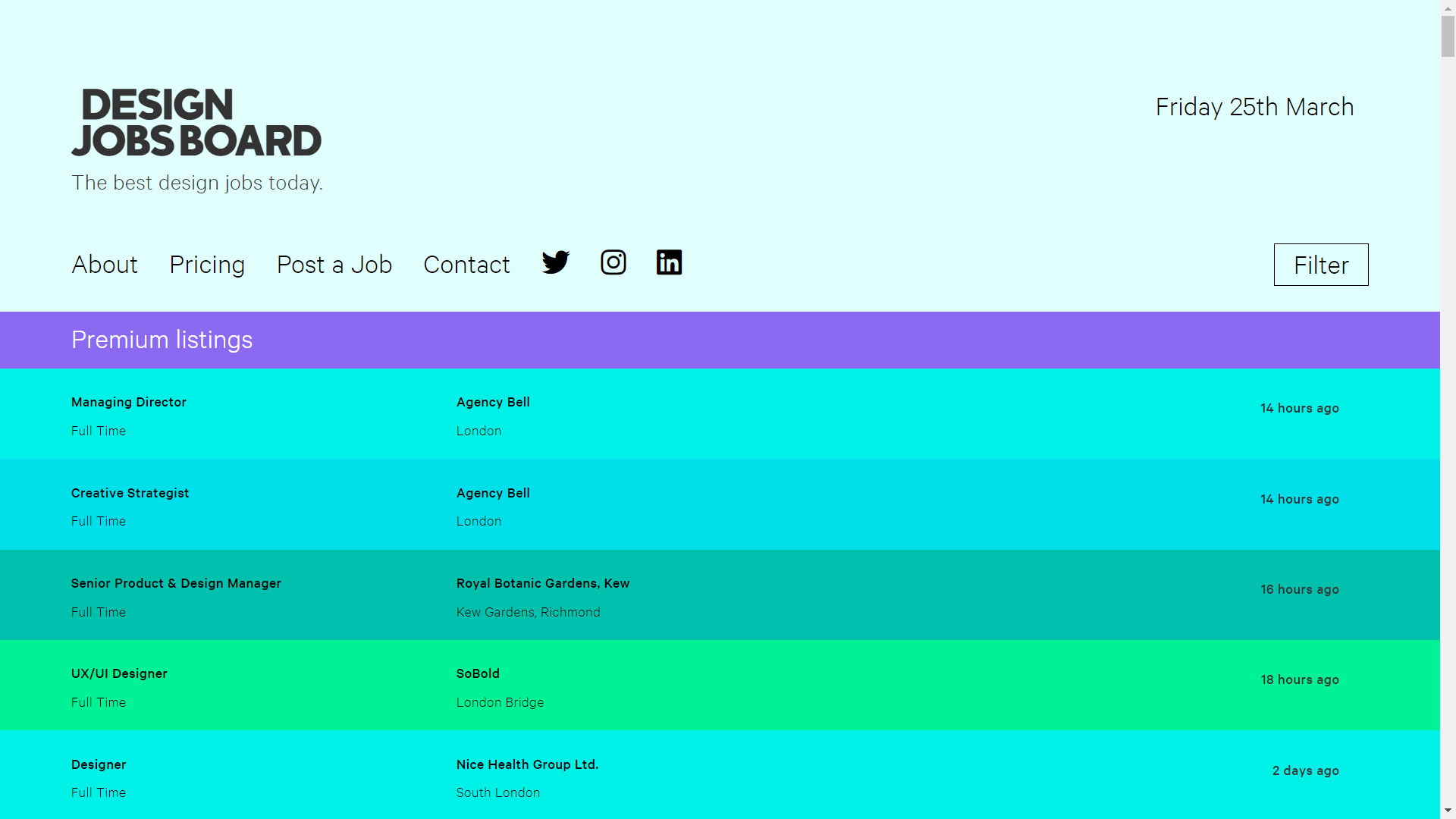 Design Jobs Job Board Software with Applicant Tracking