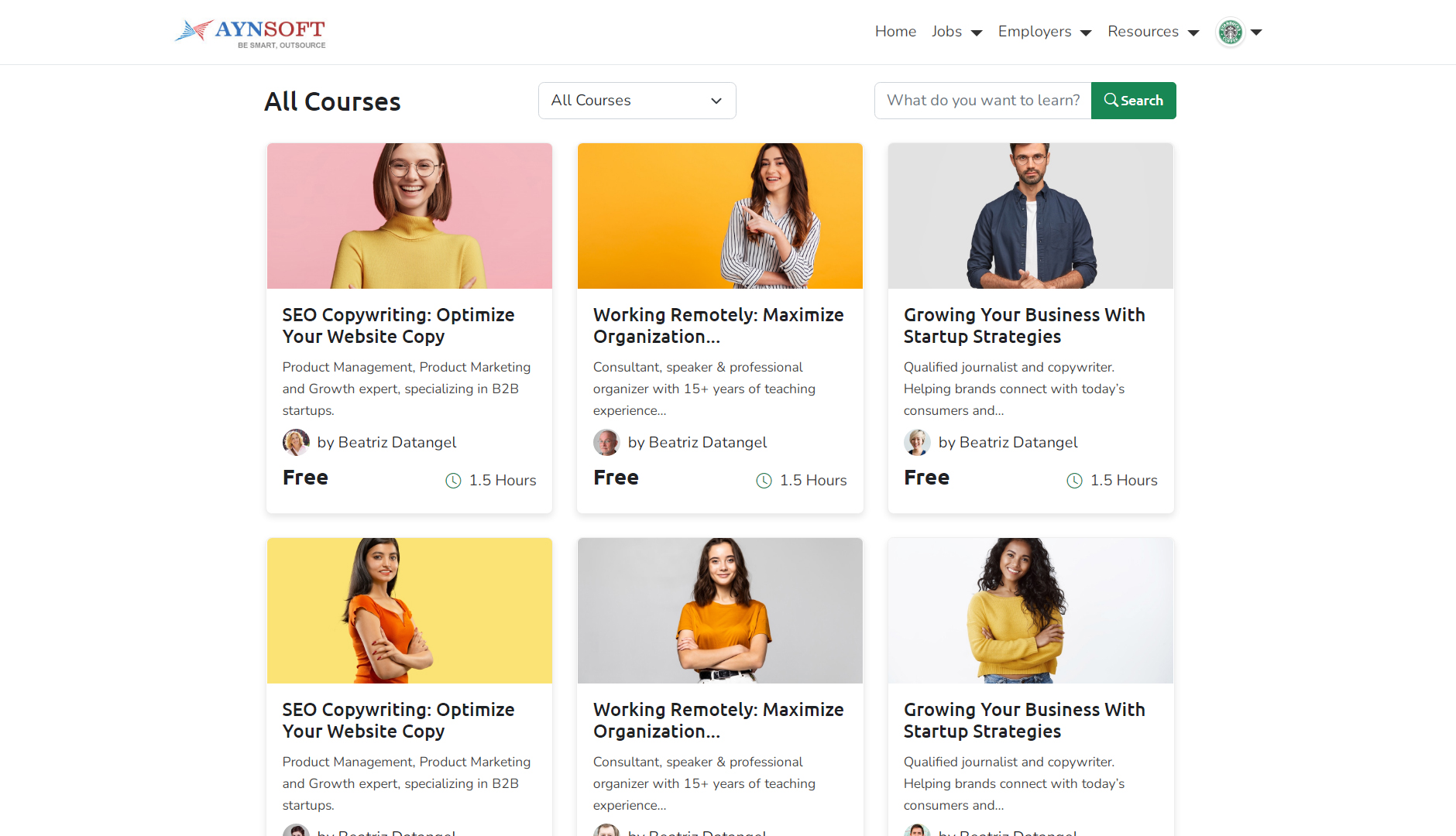 LMS, online learning