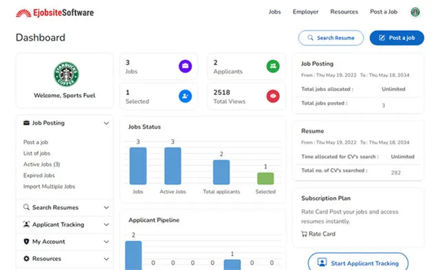 Employer Dashboard